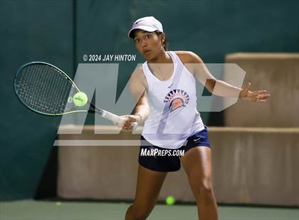 Thumbnail 1 in Round Rock Westwood vs Seven Lakes (UIL 6A Tennis Final) photogallery.