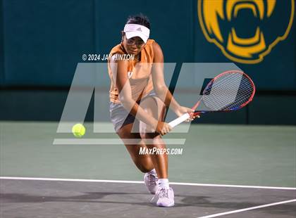 Thumbnail 2 in Round Rock Westwood vs Seven Lakes (UIL 6A Tennis Final) photogallery.