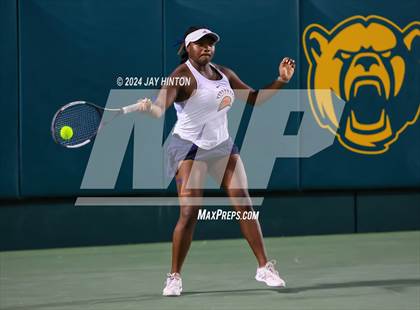 Thumbnail 1 in Round Rock Westwood vs Seven Lakes (UIL 6A Tennis Final) photogallery.