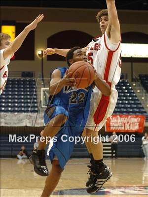 Thumbnail 3 in Santa Fe Christian vs. San Pasqual Academy (SDS D5 Final) photogallery.