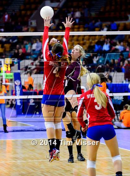 Thumbnail 1 in Idalia vs. Springfield (CHSAA 1A Playoff) photogallery.