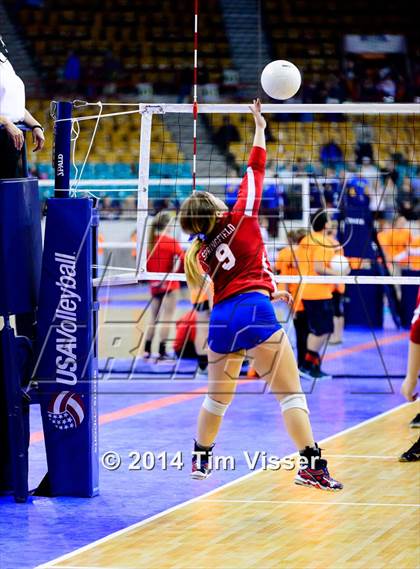 Thumbnail 2 in Idalia vs. Springfield (CHSAA 1A Playoff) photogallery.