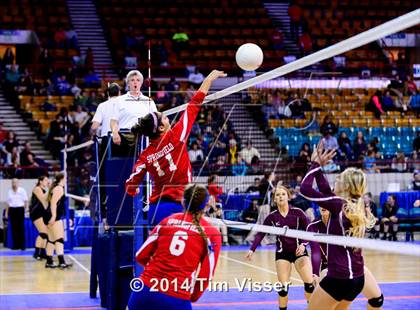 Thumbnail 3 in Idalia vs. Springfield (CHSAA 1A Playoff) photogallery.
