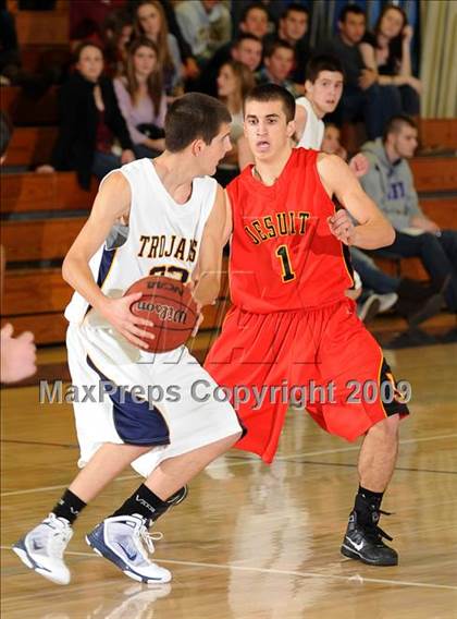 Thumbnail 3 in Jesuit vs. Oak Ridge (Trojan Toss-Up) photogallery.