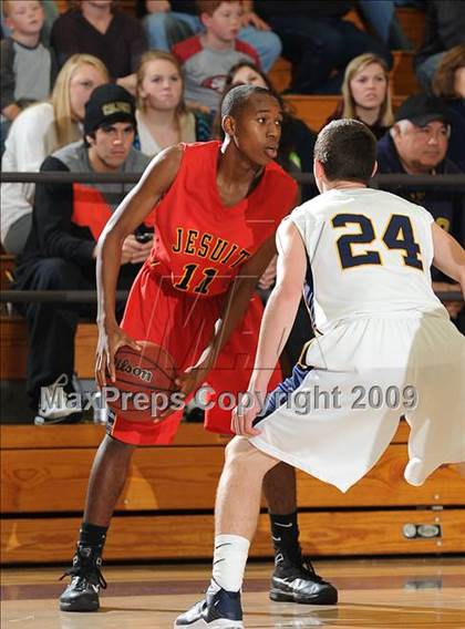 Thumbnail 1 in Jesuit vs. Oak Ridge (Trojan Toss-Up) photogallery.