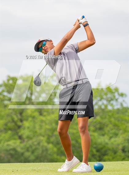 Thumbnail 2 in UIL 3A Boys Golf Finals (Round 1) photogallery.