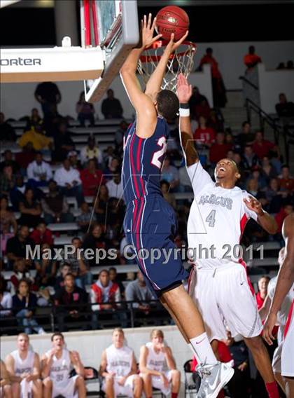 Thumbnail 1 in Findlay Prep vs. Flower Mound Marcus photogallery.