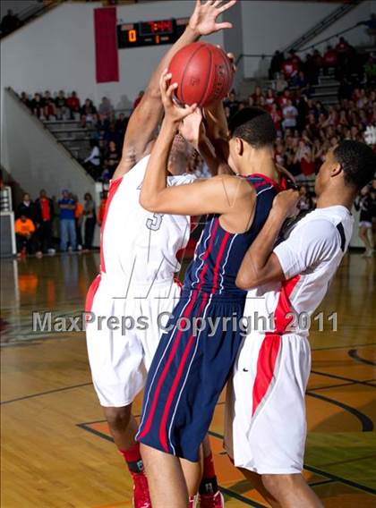 Thumbnail 3 in Findlay Prep vs. Flower Mound Marcus photogallery.