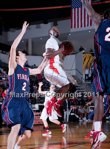 Thumbnail 2 in Findlay Prep vs. Flower Mound Marcus photogallery.