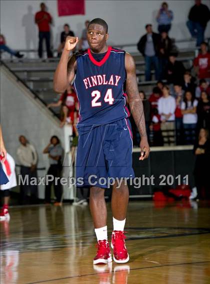 Thumbnail 2 in Findlay Prep vs. Flower Mound Marcus photogallery.