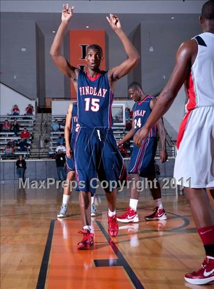 Thumbnail 1 in Findlay Prep vs. Flower Mound Marcus photogallery.