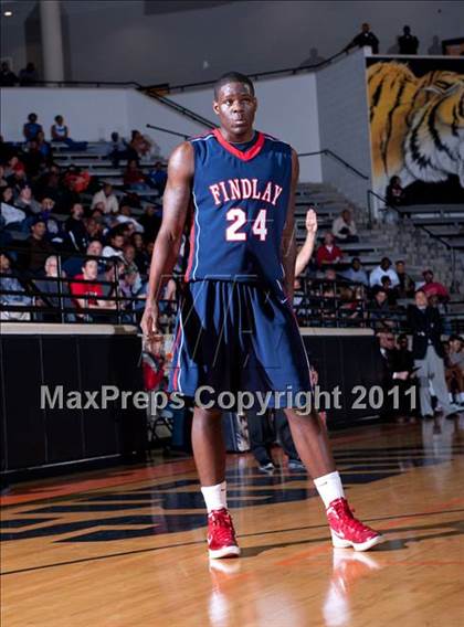 Thumbnail 2 in Findlay Prep vs. Flower Mound Marcus photogallery.