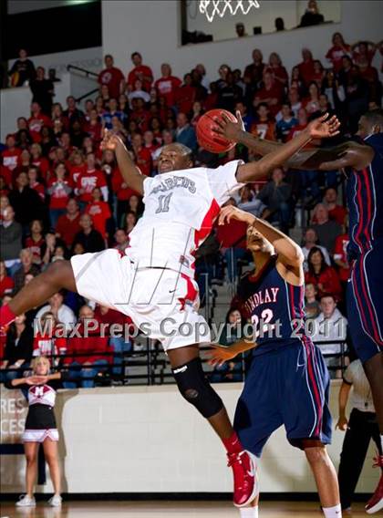 Thumbnail 3 in Findlay Prep vs. Flower Mound Marcus photogallery.