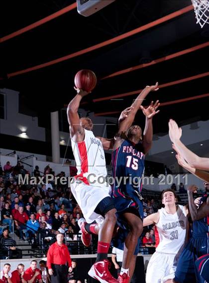 Thumbnail 2 in Findlay Prep vs. Flower Mound Marcus photogallery.
