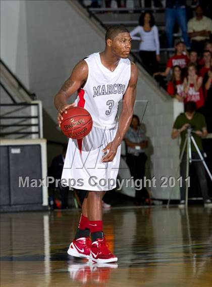Thumbnail 2 in Findlay Prep vs. Flower Mound Marcus photogallery.