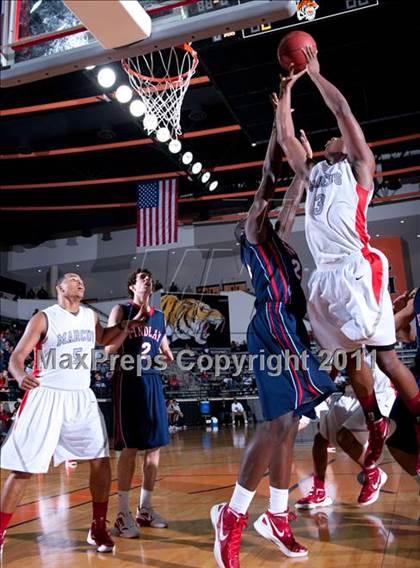 Thumbnail 1 in Findlay Prep vs. Flower Mound Marcus photogallery.