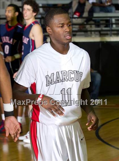 Thumbnail 2 in Findlay Prep vs. Flower Mound Marcus photogallery.