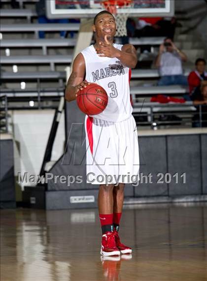 Thumbnail 2 in Findlay Prep vs. Flower Mound Marcus photogallery.