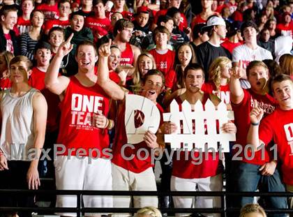 Thumbnail 3 in Findlay Prep vs. Flower Mound Marcus photogallery.