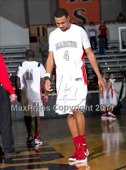 Thumbnail 3 in Findlay Prep vs. Flower Mound Marcus photogallery.