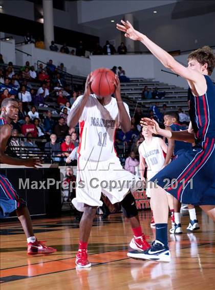 Thumbnail 2 in Findlay Prep vs. Flower Mound Marcus photogallery.