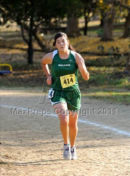 Thumbnail 3 in CIF State Cross Country Championships (Girls Division V) photogallery.