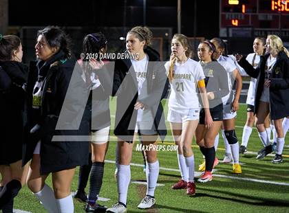 Thumbnail 1 in Oaks Christian @ Moorpark (CIF SS Girls D2 Playoff) photogallery.