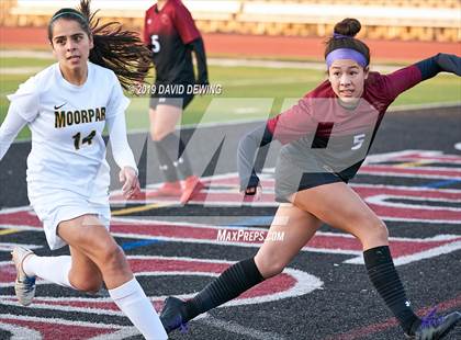 Thumbnail 3 in Oaks Christian @ Moorpark (CIF SS Girls D2 Playoff) photogallery.