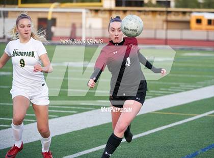 Thumbnail 2 in Oaks Christian @ Moorpark (CIF SS Girls D2 Playoff) photogallery.
