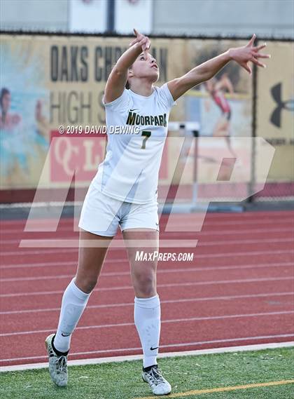 Thumbnail 3 in Oaks Christian @ Moorpark (CIF SS Girls D2 Playoff) photogallery.