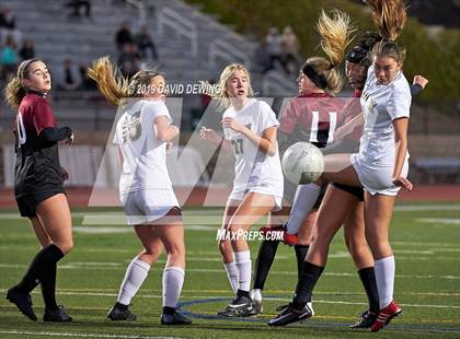 Thumbnail 3 in Oaks Christian @ Moorpark (CIF SS Girls D2 Playoff) photogallery.
