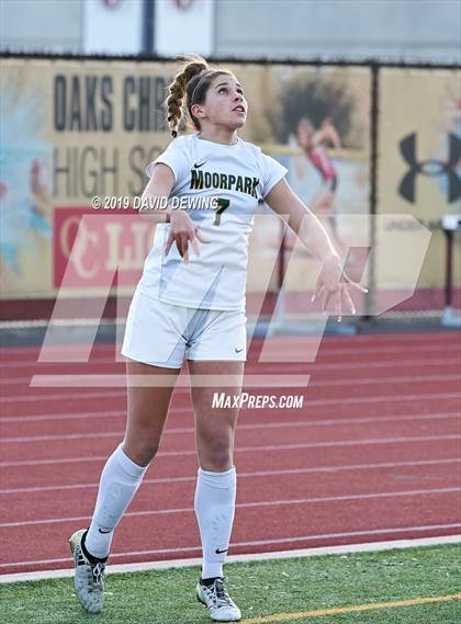 Thumbnail 1 in Oaks Christian @ Moorpark (CIF SS Girls D2 Playoff) photogallery.