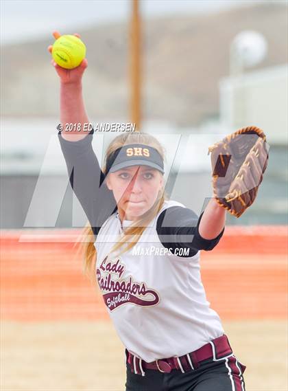 Thumbnail 3 in Sparks vs. Bishop Union (Yerington Tournament) photogallery.
