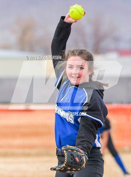 Thumbnail 1 in Sparks vs. Bishop Union (Yerington Tournament) photogallery.