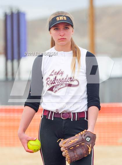 Thumbnail 2 in Sparks vs. Bishop Union (Yerington Tournament) photogallery.