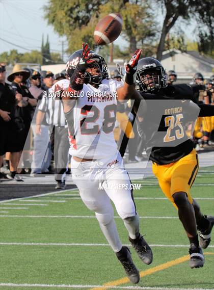 Thumbnail 2 in Pittsburg @ Antioch (100th Big Little Game) photogallery.