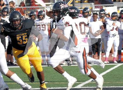 Thumbnail 1 in Pittsburg @ Antioch (100th Big Little Game) photogallery.