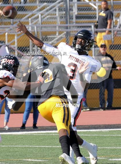 Thumbnail 2 in Pittsburg @ Antioch (100th Big Little Game) photogallery.