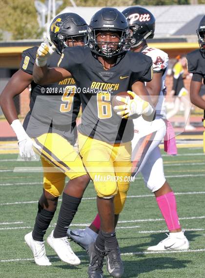 Thumbnail 1 in Pittsburg @ Antioch (100th Big Little Game) photogallery.