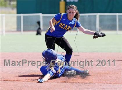 Thumbnail 2 in Mt. Shasta @ Anderson (CIF NS D4 Playoffs) photogallery.