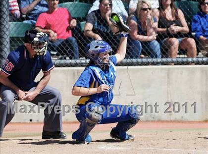 Thumbnail 2 in Mt. Shasta @ Anderson (CIF NS D4 Playoffs) photogallery.