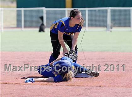 Thumbnail 1 in Mt. Shasta @ Anderson (CIF NS D4 Playoffs) photogallery.