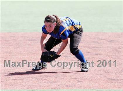 Thumbnail 2 in Mt. Shasta @ Anderson (CIF NS D4 Playoffs) photogallery.
