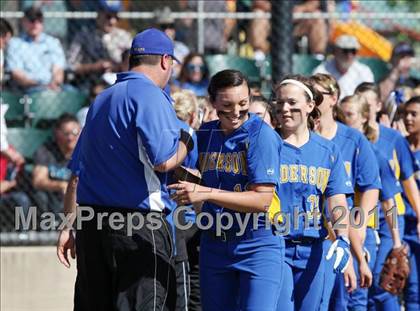 Thumbnail 2 in Mt. Shasta @ Anderson (CIF NS D4 Playoffs) photogallery.