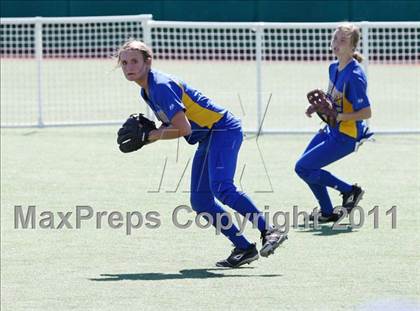Thumbnail 2 in Mt. Shasta @ Anderson (CIF NS D4 Playoffs) photogallery.