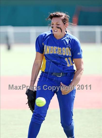 Thumbnail 3 in Mt. Shasta @ Anderson (CIF NS D4 Playoffs) photogallery.