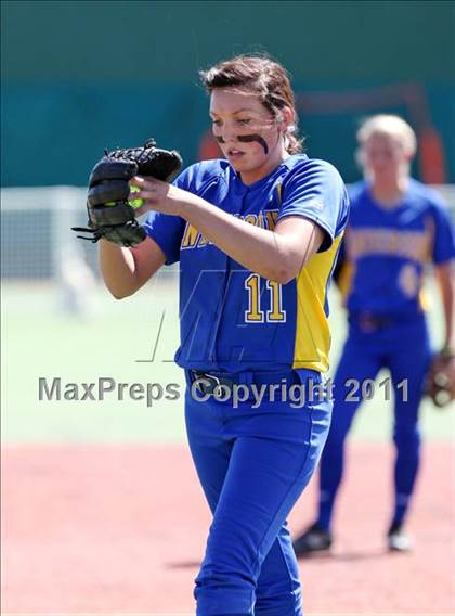 Thumbnail 2 in Mt. Shasta @ Anderson (CIF NS D4 Playoffs) photogallery.