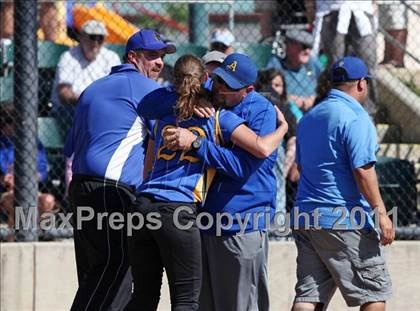Thumbnail 1 in Mt. Shasta @ Anderson (CIF NS D4 Playoffs) photogallery.