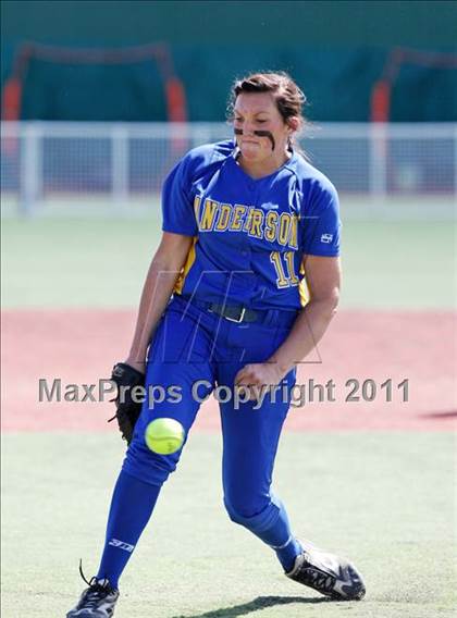 Thumbnail 2 in Mt. Shasta @ Anderson (CIF NS D4 Playoffs) photogallery.