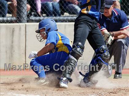 Thumbnail 1 in Mt. Shasta @ Anderson (CIF NS D4 Playoffs) photogallery.